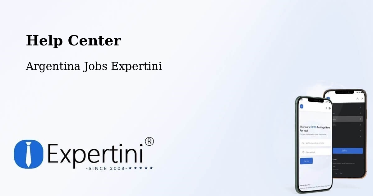 Help Center – Picún Leufú - Argentina Jobs Expertini